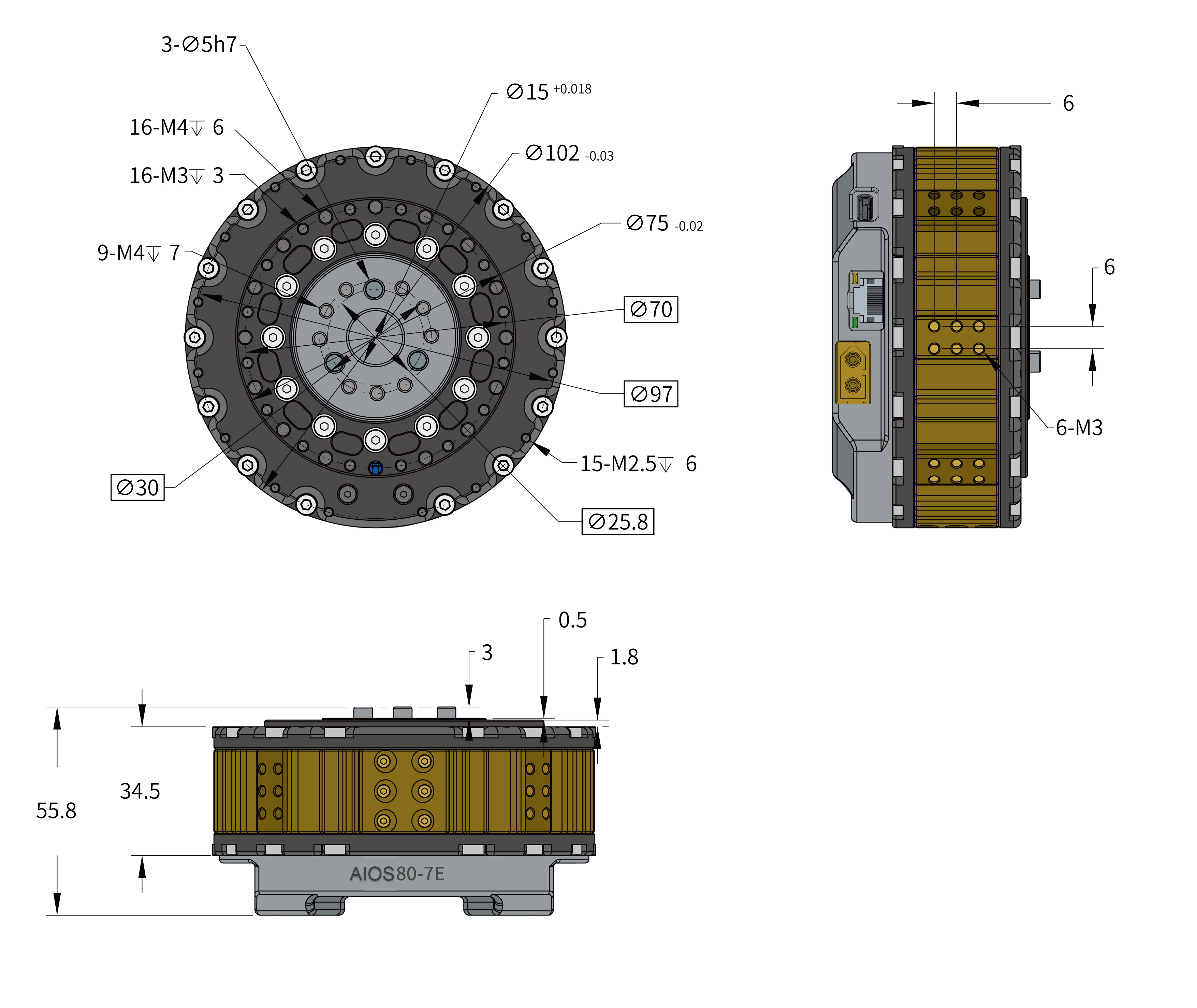 DMU80P-7 Drawing